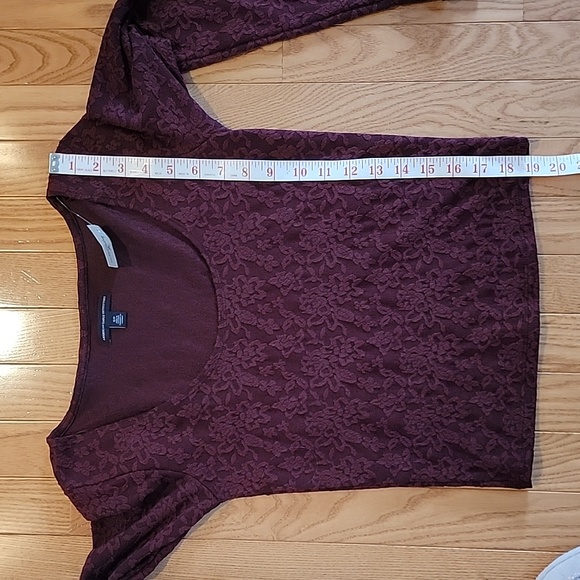 NWT, American Eagle Cropped Stretch Lace Top - Picture 12 of 16